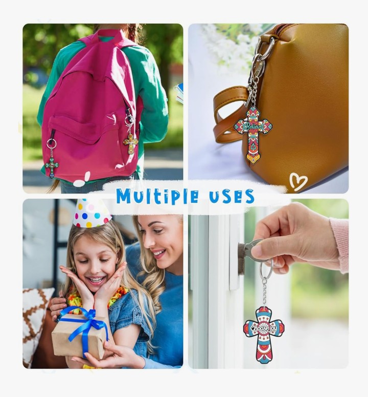 Cross Keychains